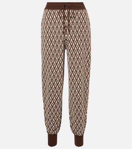 Pantalon de survêtement Toute la V en laine - Valentino Garavani - Modalova