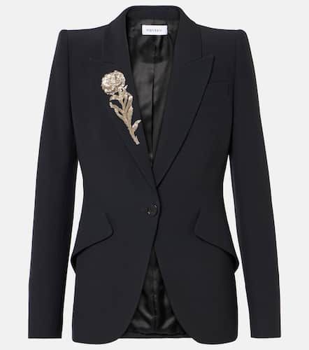 Alexander McQueen Blazer brodé - Alexander McQueen - Modalova