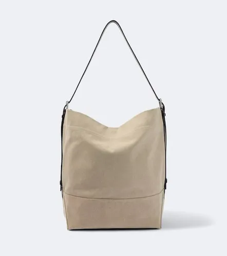 Cabas Belted en toile et cuir - Lemaire - Modalova