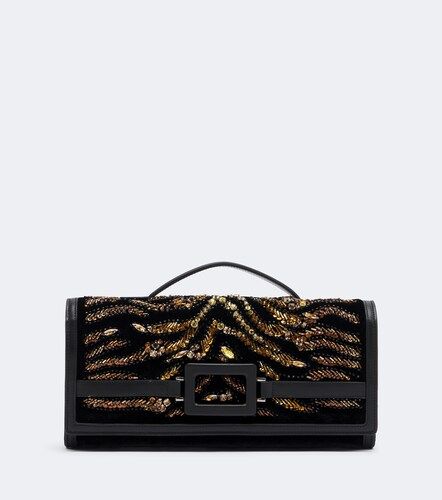 Pochette Belle Vivier en velours - Roger Vivier - Modalova
