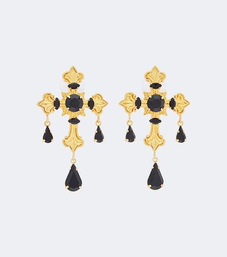 Boucles d'oreilles Davina en plaqué or 18 ct - Jennifer Behr - Modalova