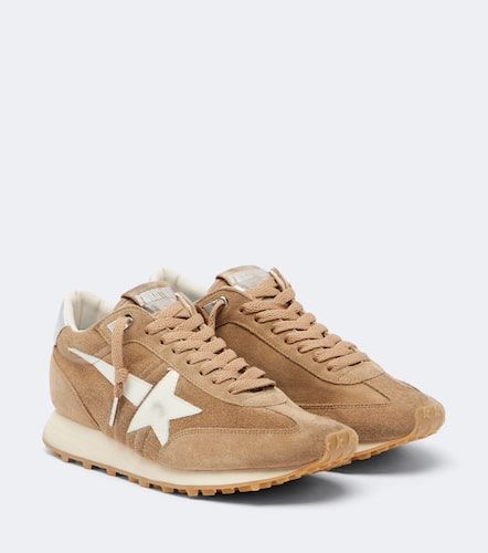 Baskets Running Marathon en daim - Golden Goose - Modalova