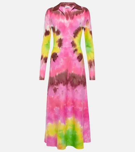 Robe midi en cachemire et soie - Gabriela Hearst - Modalova