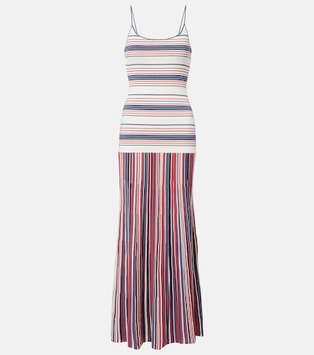Robe longue Citara rayée en coton mélangé - Faithfull - Modalova