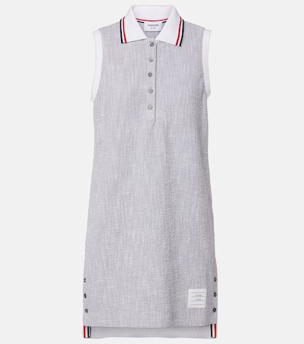 Robe polo en coton mélangé - Thom Browne - Modalova