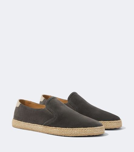 Chaussures slip-on en daim - Brunello Cucinelli - Modalova