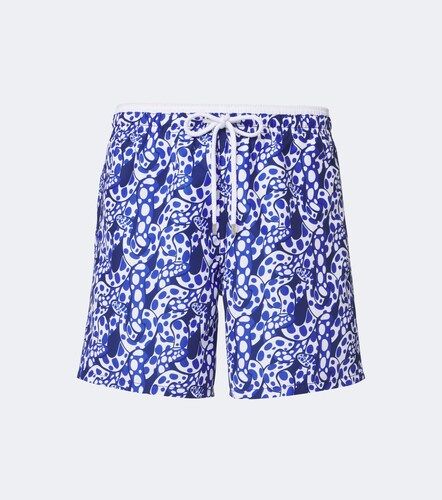 Short de bain Moka à imprimé - Vilebrequin - Modalova