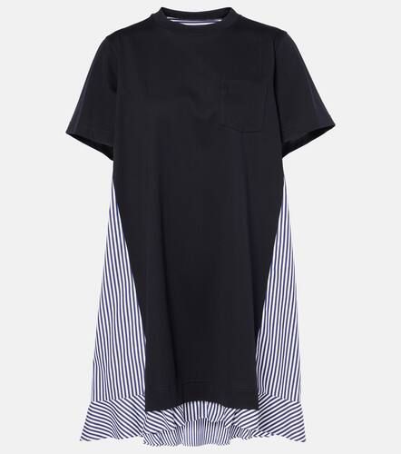 Sacai Robe rayée en coton - Sacai - Modalova