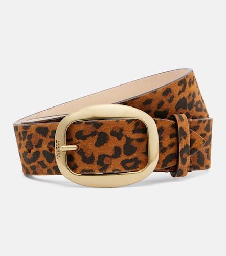 Ceinture Dara en daim  motif lopard - Isabel Marant - Modalova