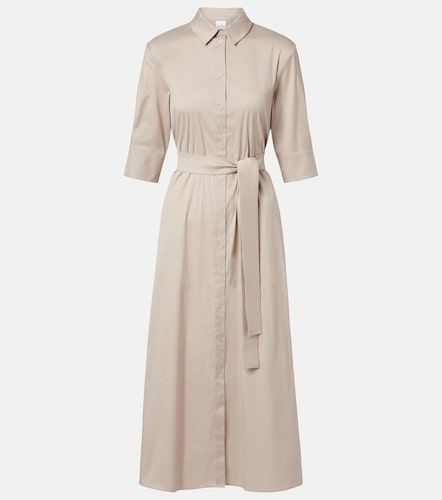 Robe midi Cognac en coton mélangé - Max Mara - Modalova