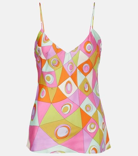 Pucci Top Occhi en sergé de soie - Pucci - Modalova