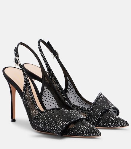 Escarpins slingback à ornements - Gianvito Rossi - Modalova