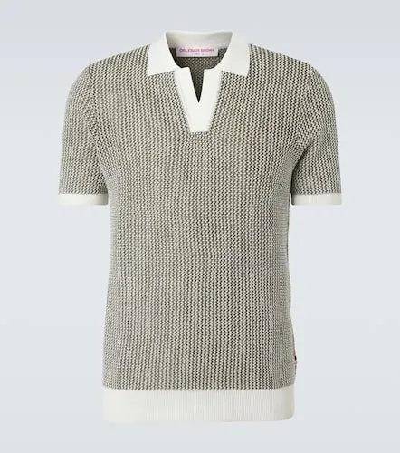 Polo Horton en maille de coton au crochet - Orlebar Brown - Modalova