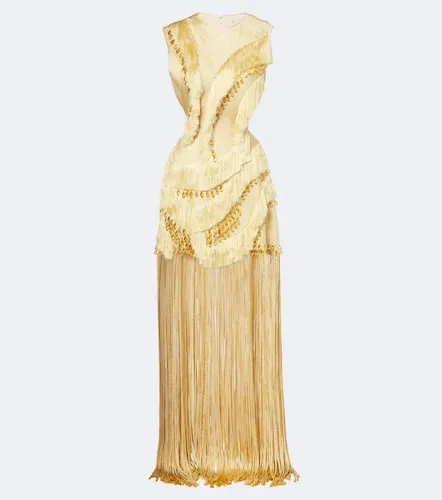 Xu Zhi Robe à ornements et franges - Xu Zhi - Modalova