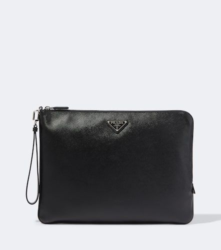 Prada Pochette en cuir Saffiano - Prada - Modalova