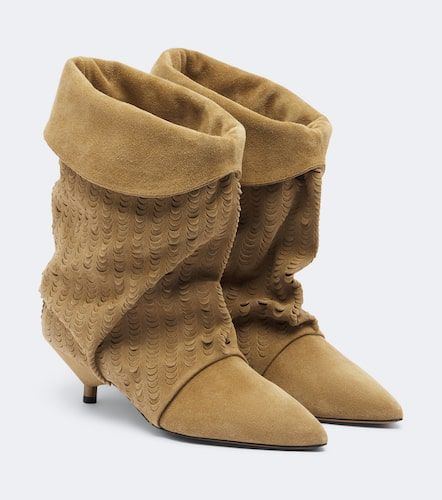 Bottines Edrik en daim - Isabel Marant - Modalova