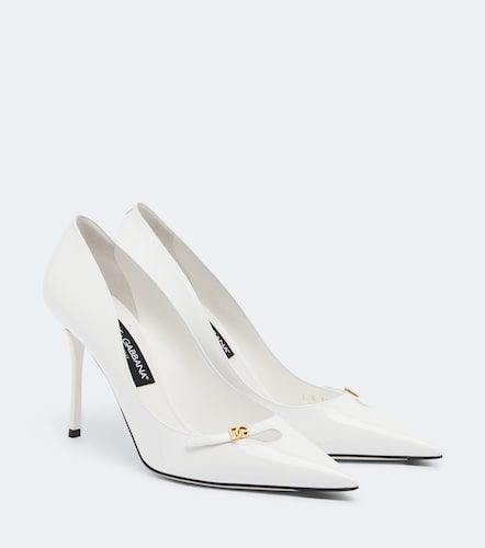 Escarpins DG en cuir verni - Dolce&Gabbana - Modalova