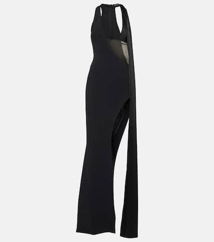 David Koma Robe longue en satin - David Koma - Modalova