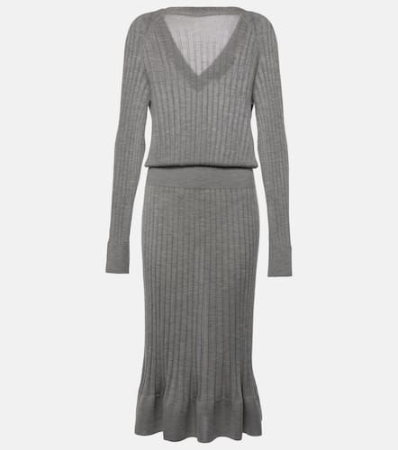 Robe midi Eden en laine mélangée - Proenza Schouler - Modalova