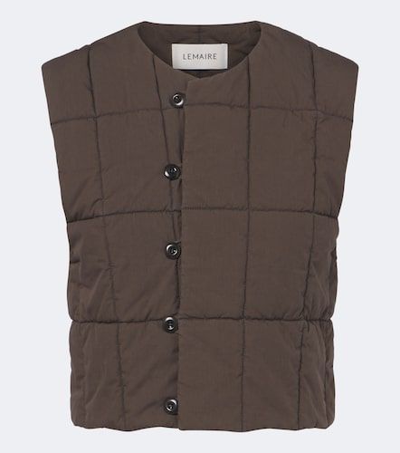 Veste sans manches en coton mélangé - Lemaire - Modalova