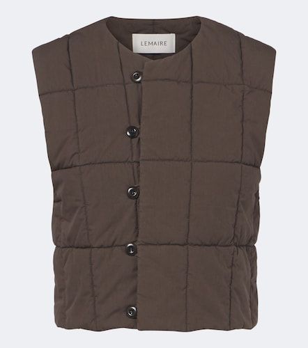 Veste sans manches en coton mélangé - Lemaire - Modalova