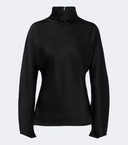 Róhe Top à col montant en satin - Rohe - Modalova