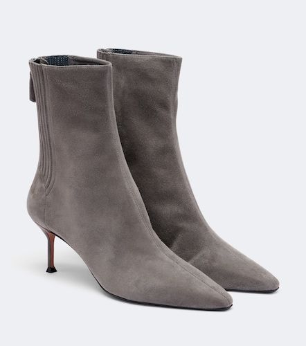 Bottines Saint Honoré en daim - Aquazzura - Modalova