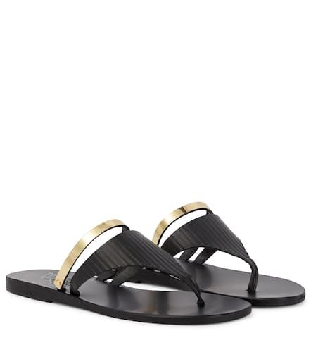 Tongs Drepani en cuir - Ancient Greek Sandals - Modalova