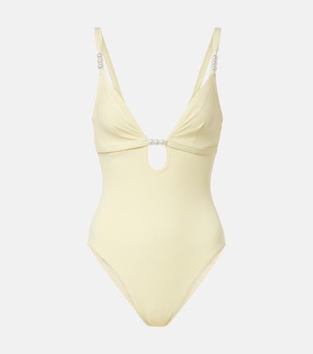 Maillot de bain à perles fantaisie - Karla Colletto - Modalova