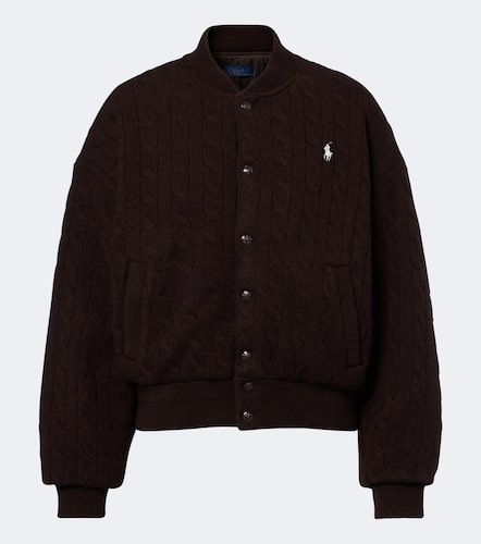 Veste bomber en laine et cachemire - Polo Ralph Lauren - Modalova