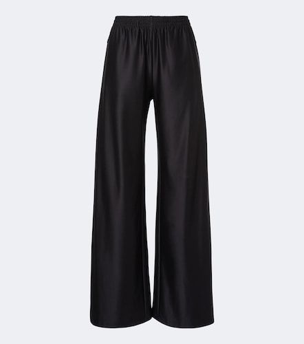 Pantalon ample en soie mélangée - Gucci - Modalova
