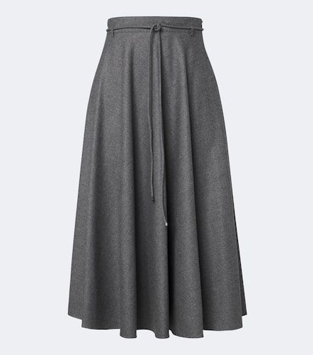 Jupe longue en cachemire mélangé - Max Mara - Modalova