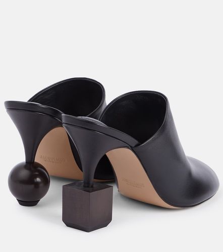 Jacquemus Mules Bisou 90 en cuir - Jacquemus - Modalova