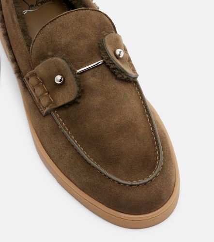 Slip-on Chambeliboat en daim - Christian Louboutin - Modalova