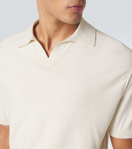 Canali Polo en coton et soie - Canali - Modalova