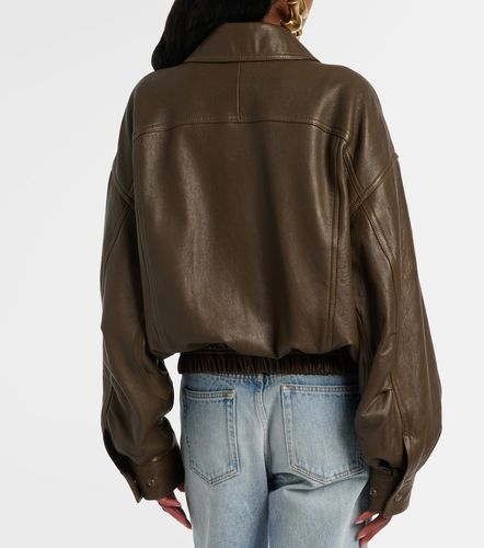 Saint Laurent Veste bomber en cuir - Saint Laurent - Modalova