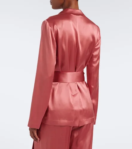 Veste Archer en satin de soie - Joseph - Modalova