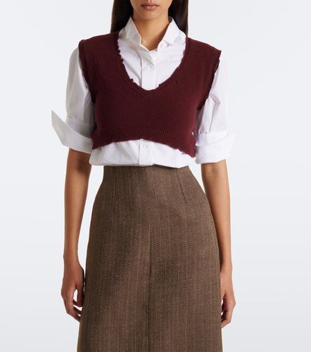 Top court en laine vierge - Maison Margiela - Modalova