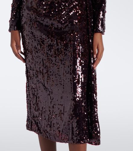 Robe midi à sequins et appliqués - Erdem - Modalova