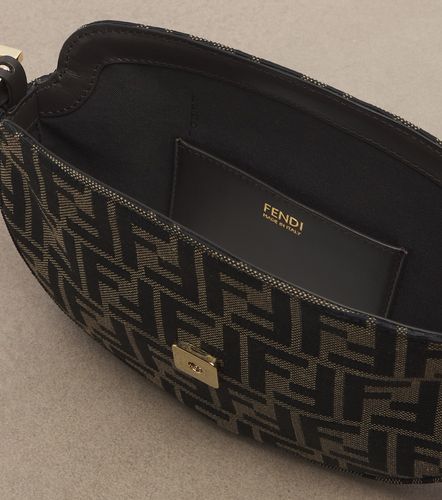 Sac porté épaule Croissant FF Zucca - Fendi - Modalova