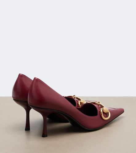 Escarpins Helena Horsebit en cuir - Gucci - Modalova