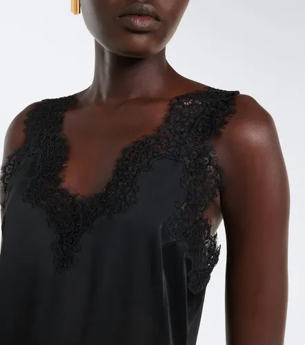Robe à détails en dentelle - Stella McCartney - Modalova