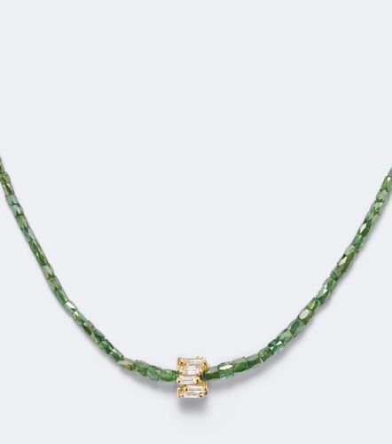 Collier Infinite en or 18 ct, perles et diamants - Suzanne Kalan - Modalova