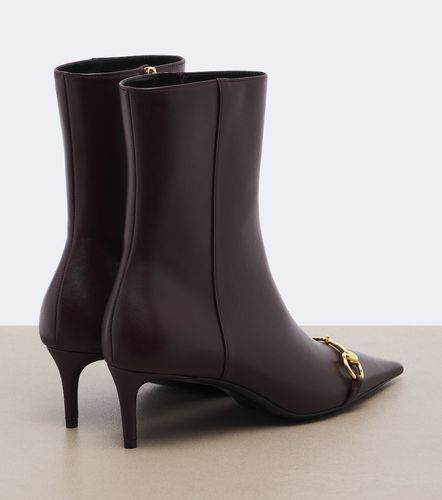 Bottines Donna Horsebit en cuir - Gucci - Modalova