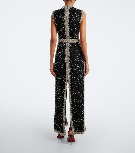 Robe longue Belina à ornements - Costarellos - Modalova
