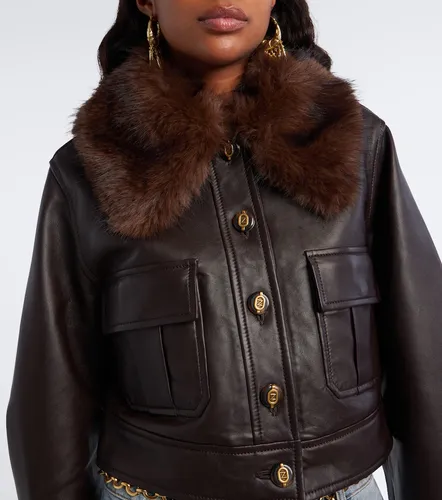 Zimmermann Veste Valiant en cuir - Zimmermann - Modalova