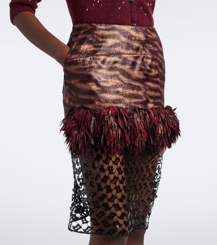 Jacques Wei Mini-jupe à sequins - Jacques Wei - Modalova