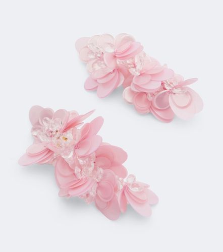 Boucles d'oreilles à ornements - Oscar de la Renta - Modalova