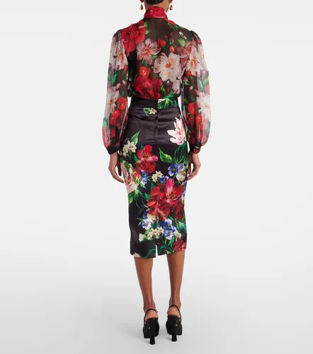 Dolce&Gabbana Jupe midi imprimée - Dolce&Gabbana - Modalova