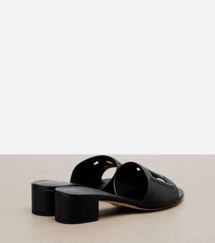 Dolce&Gabbana Mules DG en cuir - Dolce&Gabbana - Modalova